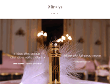 Tablet Screenshot of minalys.com